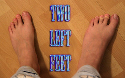 MY TWO LEFT FEET
