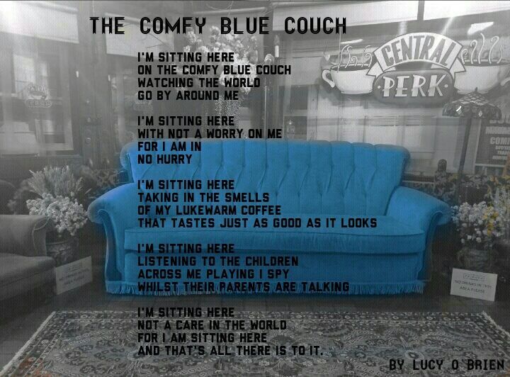The Comfy Blue Couch