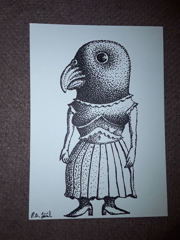 Parrot lady