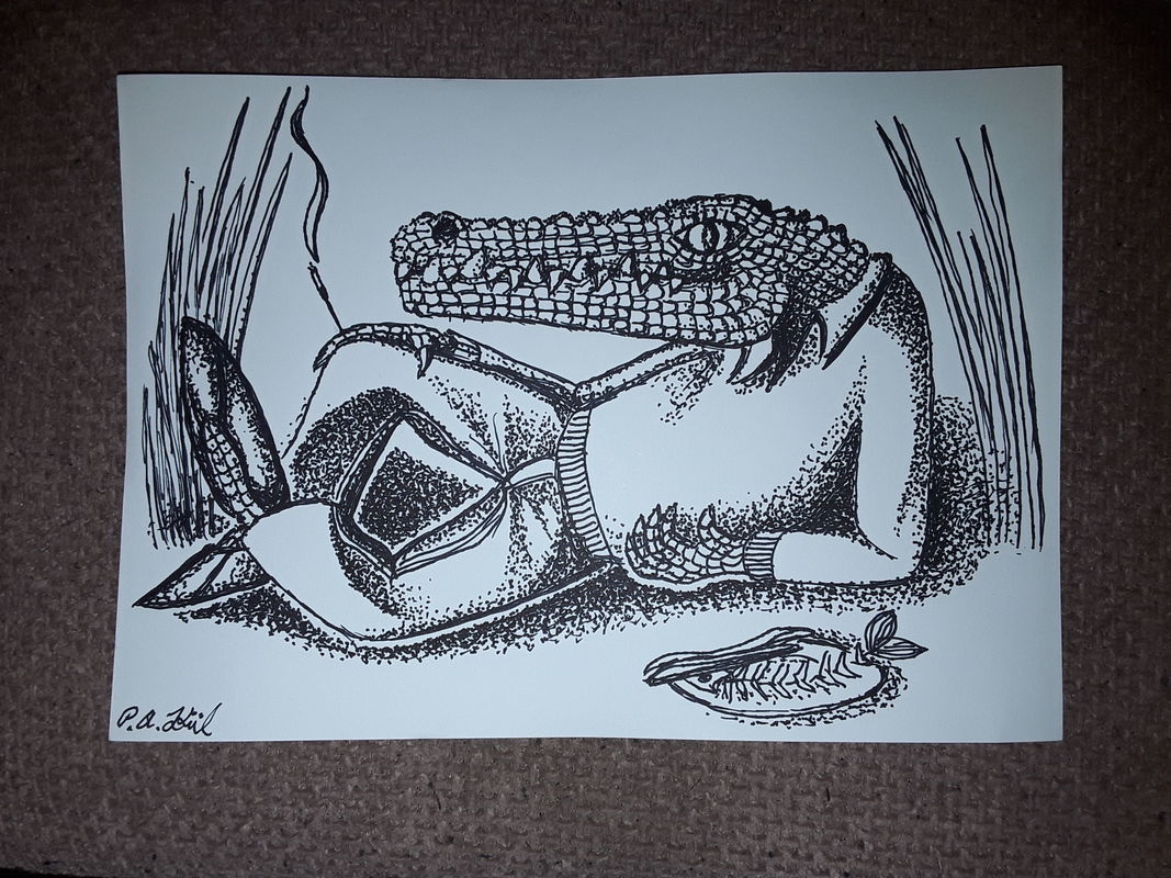 Lounging lizard