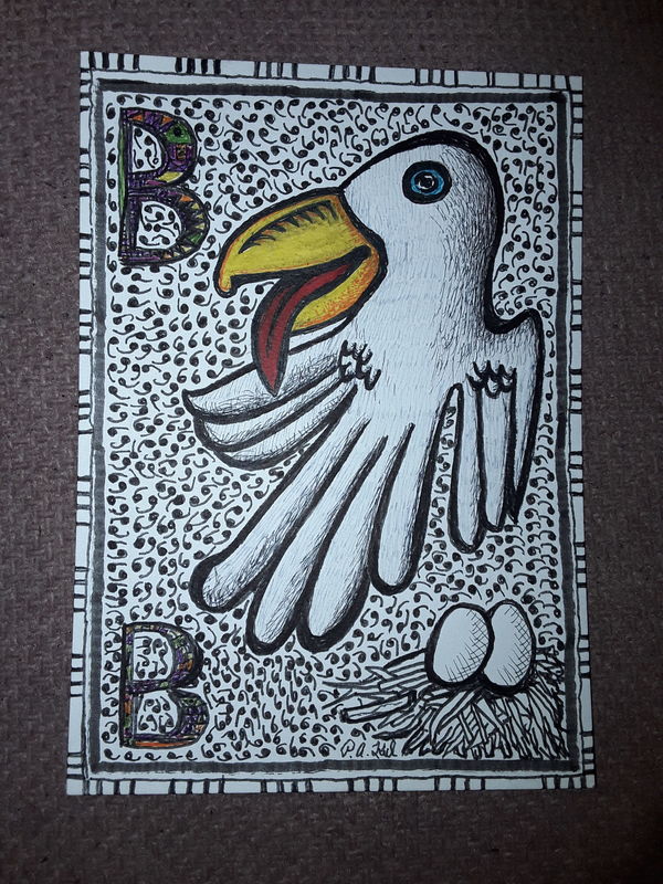 Bird with nines