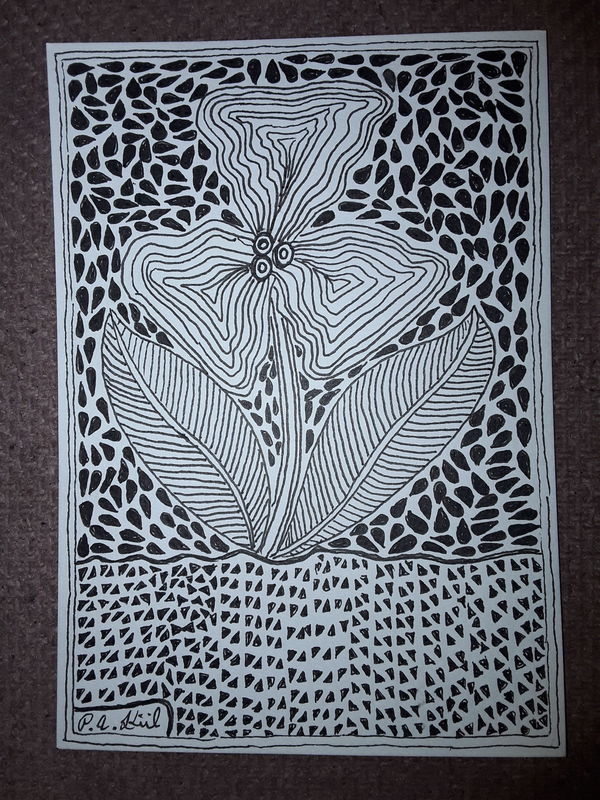 Tear flower 