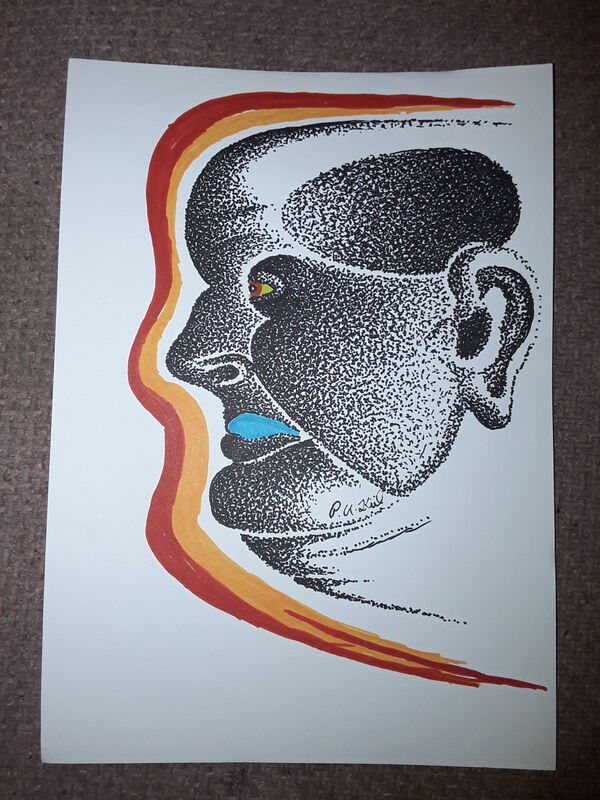 Face on