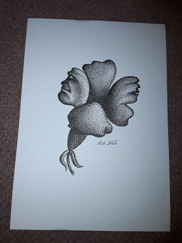 Flower( face in petals)