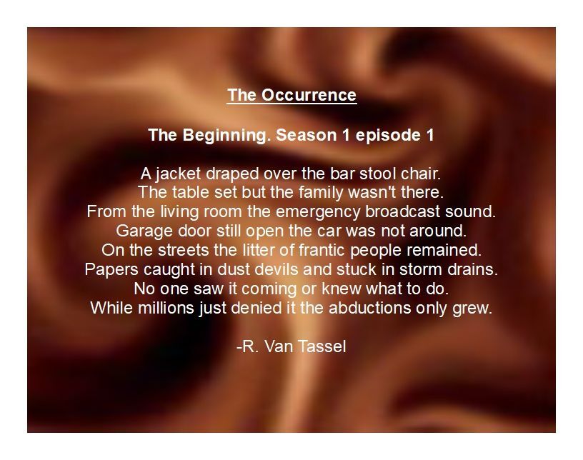 The Occurrence S01E01 - The Beginning