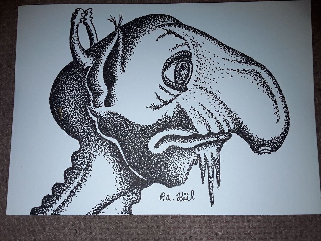 Sad alien