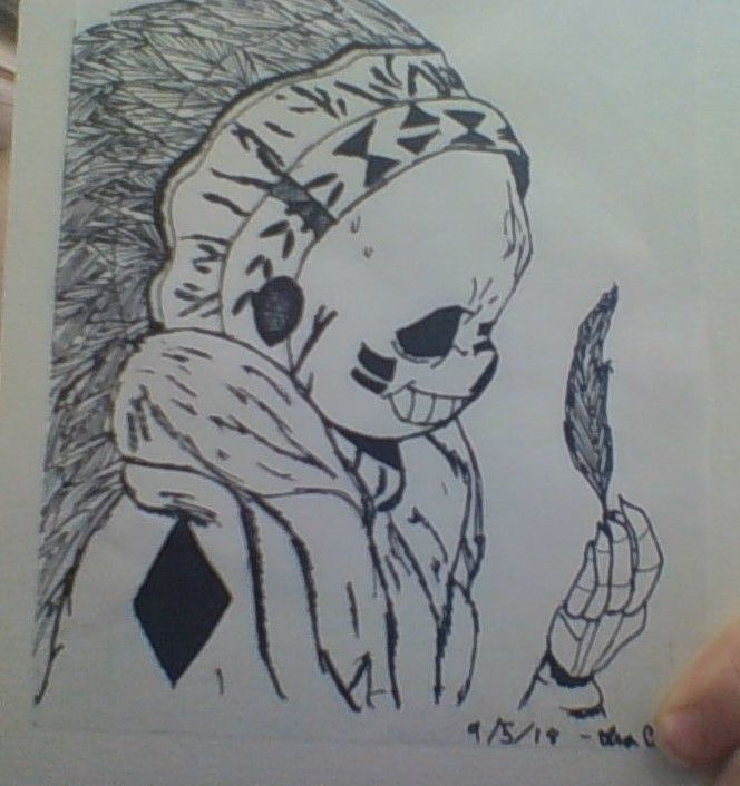 indian skeleton