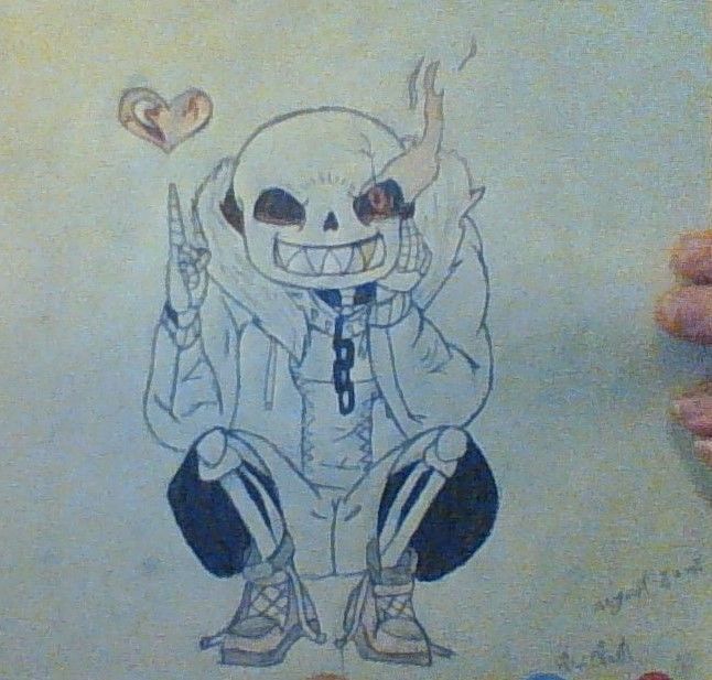 creepy skeleton
