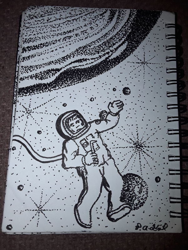 In orbit 