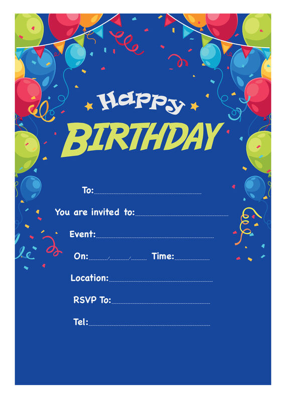 PARTY INVITATION