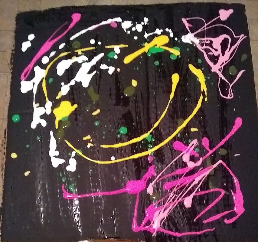 A drops of color