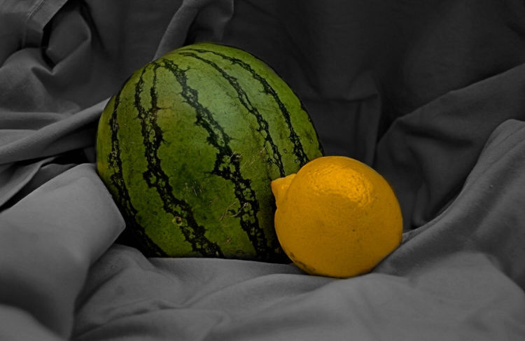 The melon and the lemon