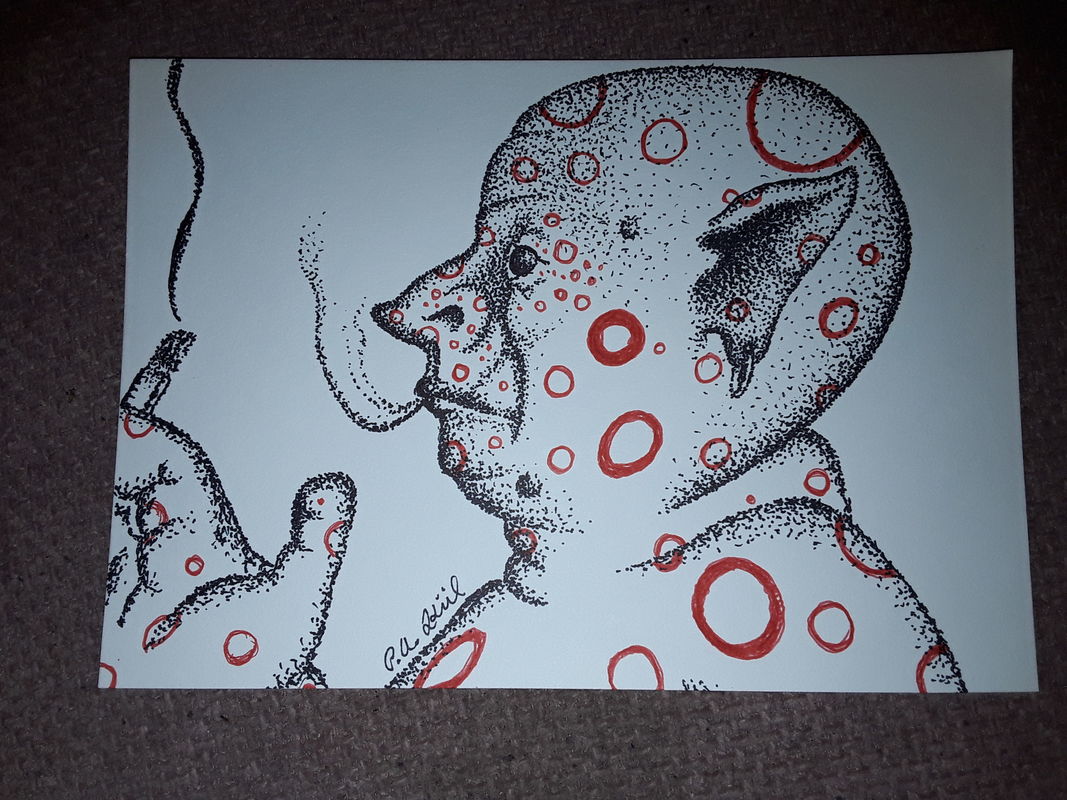 Spotty alien 