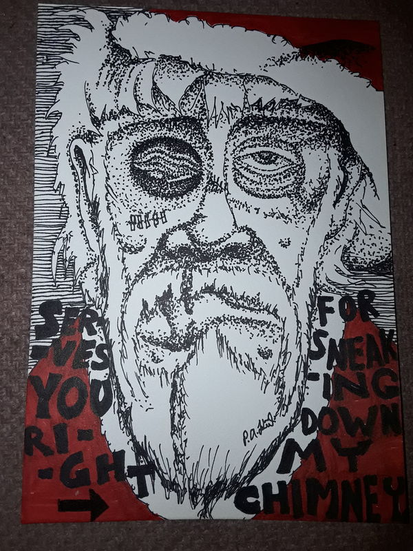 Bashed Santa 