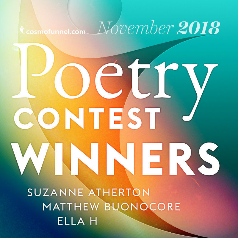 November 2018 Poetry Contest Winners November 2018 Poetry Contest Winners