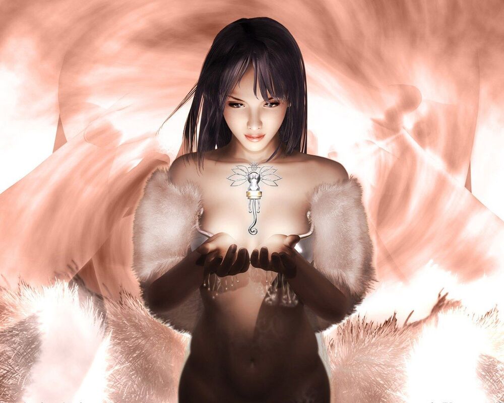 Her Bottle Of Divine Light
