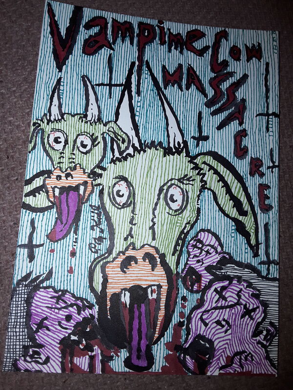 Vampire cow massacre 