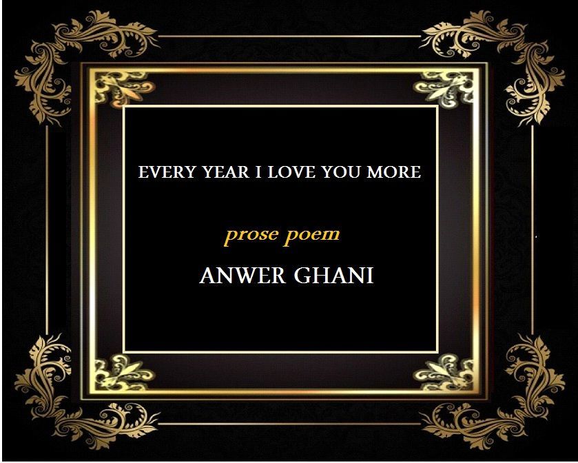 EVERY YEAR I LOVE YOU MORE