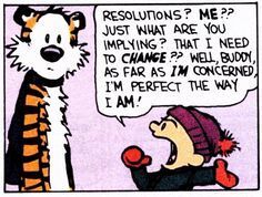 New Years Resolutions ?