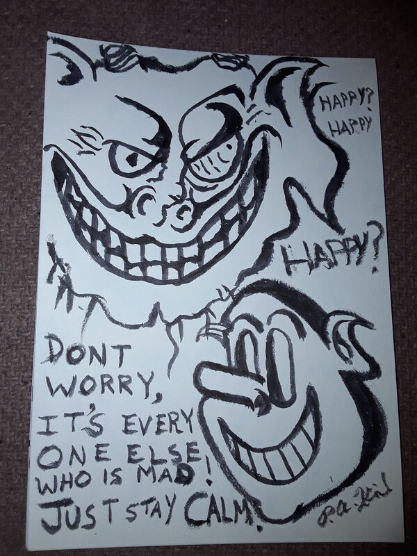 Mad doodle number one
