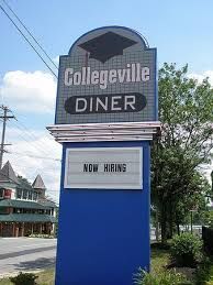 Thank you for a pleasant outing at the Collegeville Diner