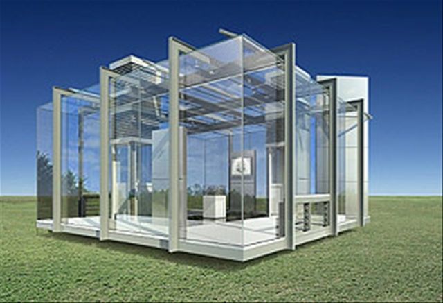 The glass house