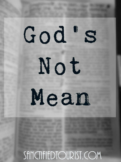 "What I Mean to God"