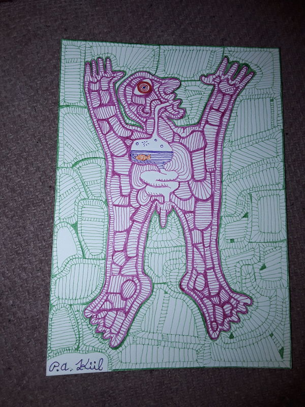 Pink man 