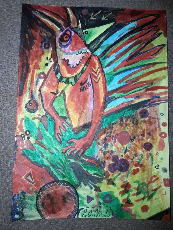 Compromised bird of paradise 