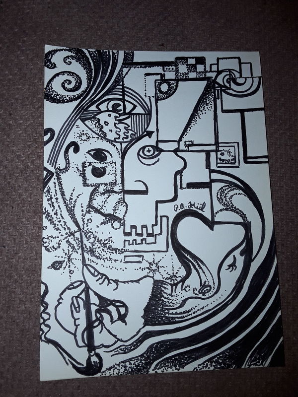 The artist 