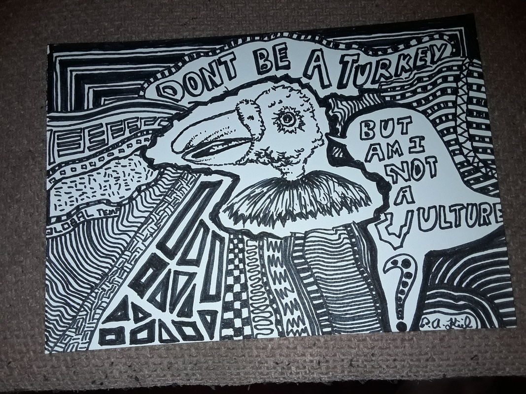 Fake vulture 