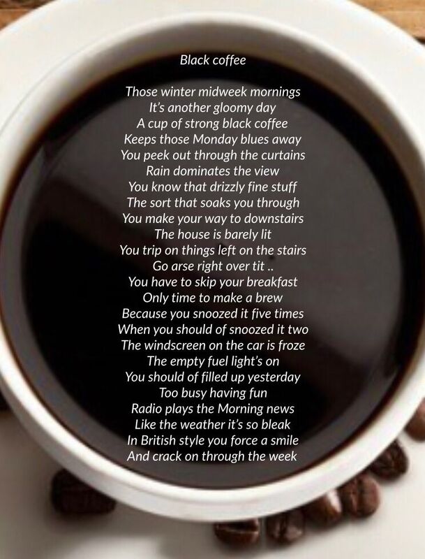 Black coffee - Poem by Spencer Miller