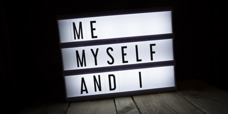 Beware of the self
