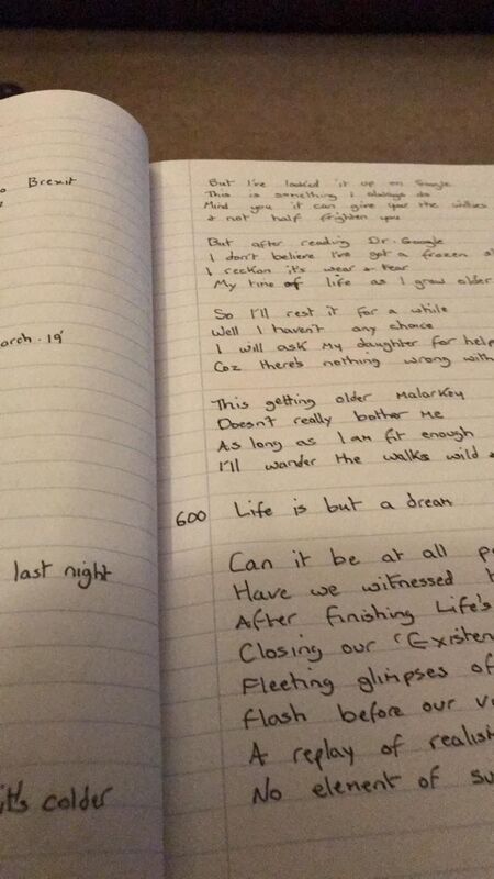 600 Ditties done ?