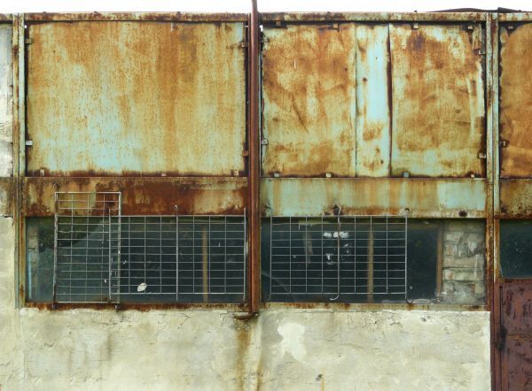 Rust On Window Pane