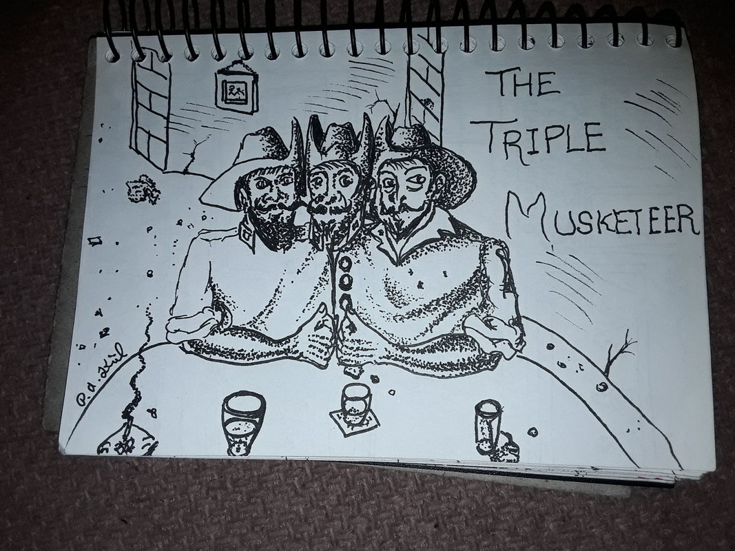 Triple trouble 