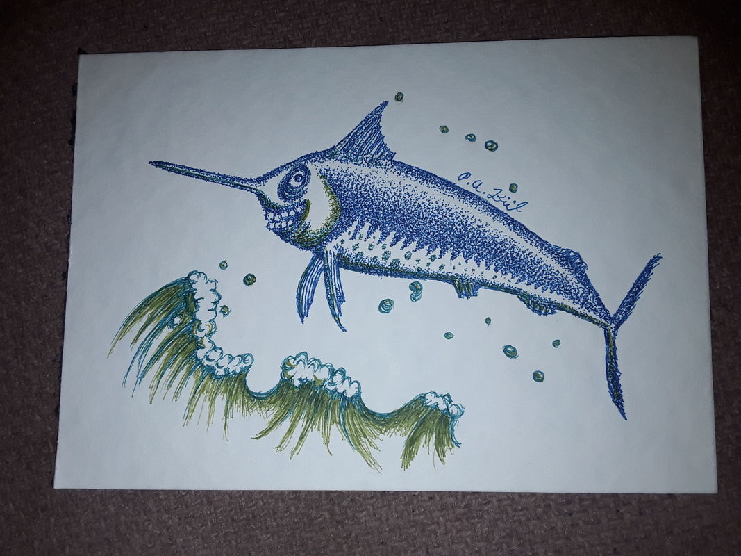 Happy marlin 