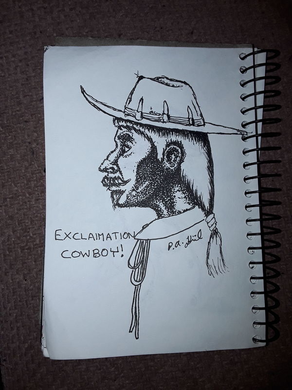 Exclamation cowboy