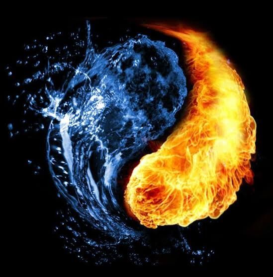 Abaiding fire.