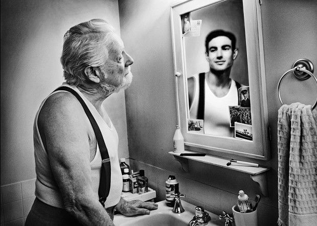 Man in the mirror