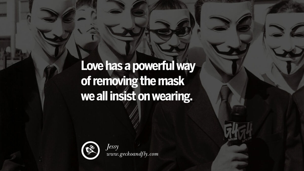 "Breaking My Mask!"