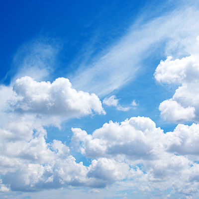 Blue sky day