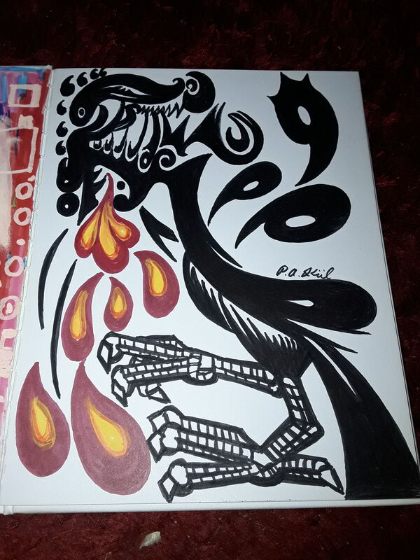 Fire spitting Dragon 