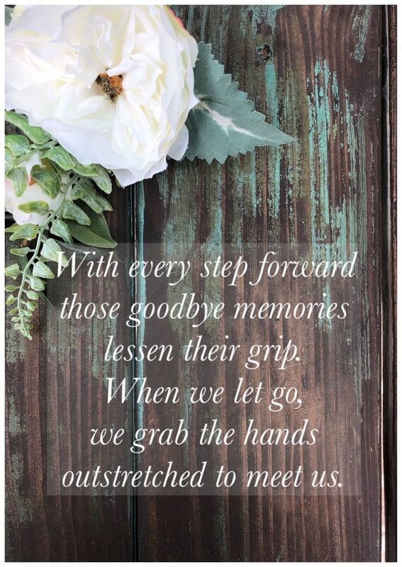 "Coming to Grips and Goodbyes"