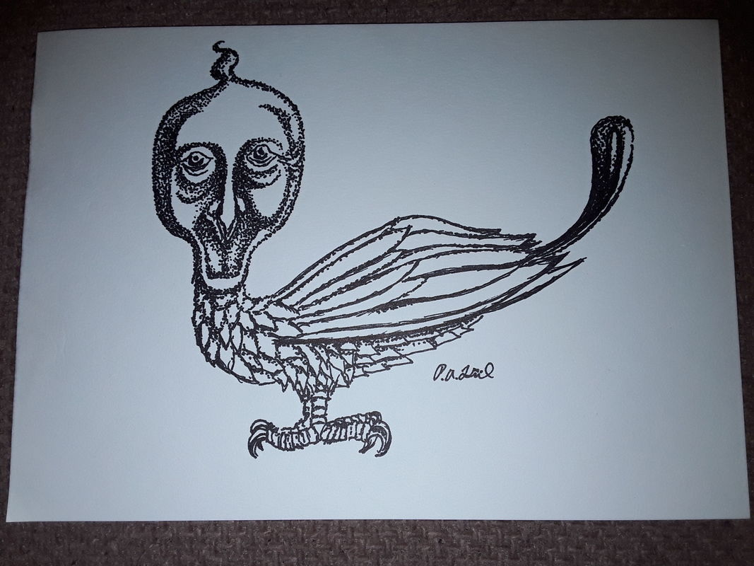 Weirdo bird