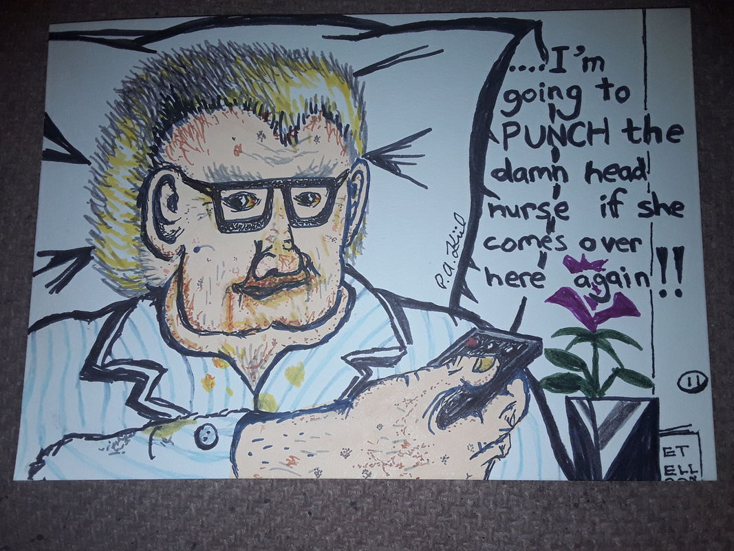 Angry old man 