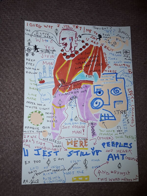 Unheard thoughts and onions on paper