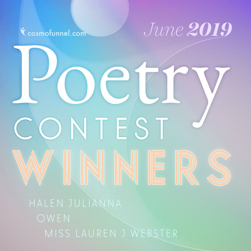 June 2019 Poetry Contest Winners June 2019 Poetry Contest Winners