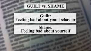 Shame and guilt sabotaged mine healthy growth