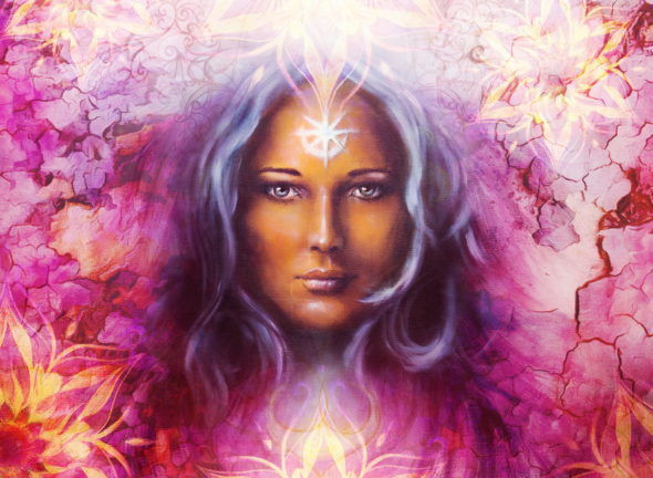 when she's a Goddess